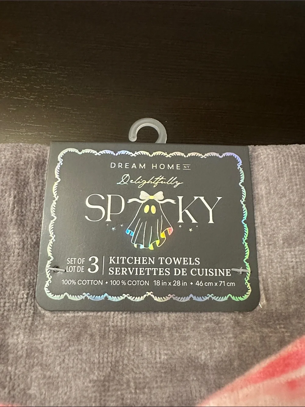 Dream Home spooky girl ghost set of 3 kitchen towels